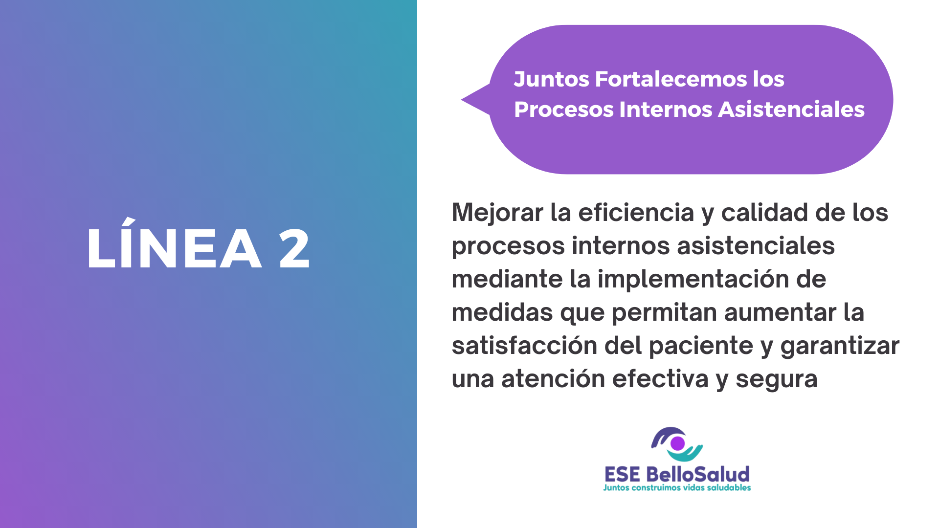 Documento Plan de Desarrollo - ESE BelloSalud