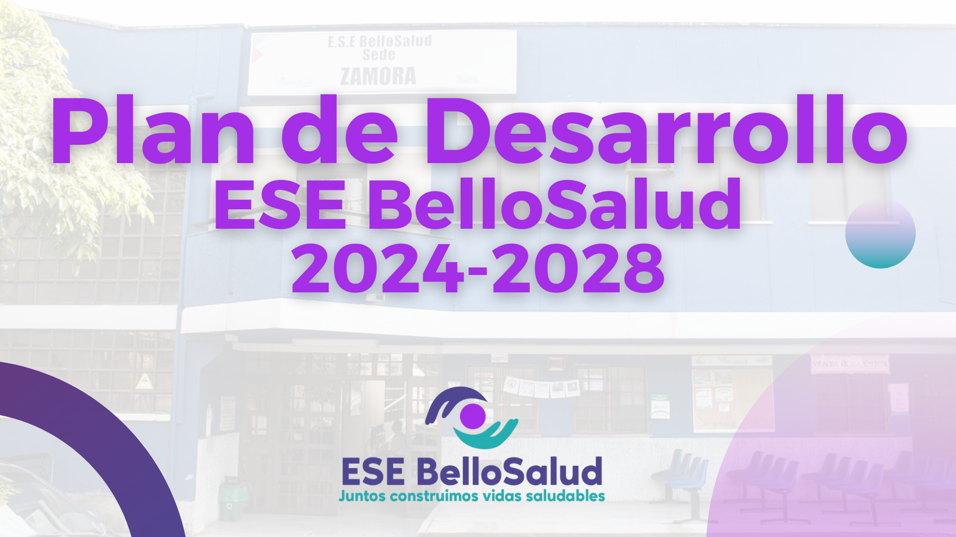 Documento Plan de Desarrollo - ESE BelloSalud